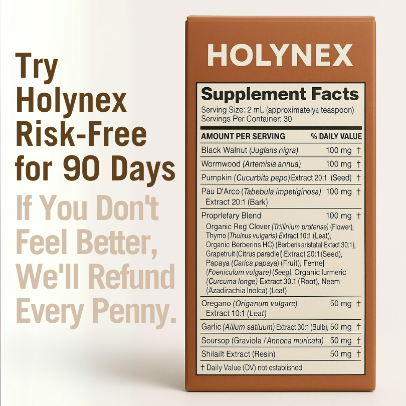 Holynex™ Parasite Cleanse 2025: Complete, Gentle, and Effective Gut Reset Solution